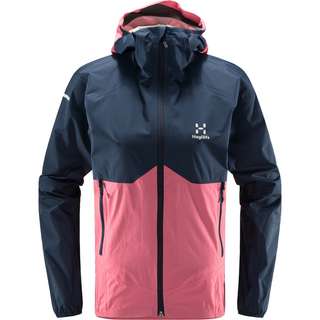 Haglöfs L.I.M PROOF Multi Jacket Hardshelljacke Damen Tarn Blue/Tulip Pink