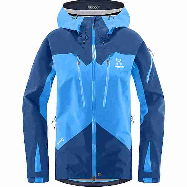 Haglöfs GORE-TEX Spitz Jacket Hardshelljacke Damen Nordic Blue/Baltic Blue