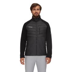 Rückansicht von Mammut Innominata Hybrid Fleecejacke Herren black