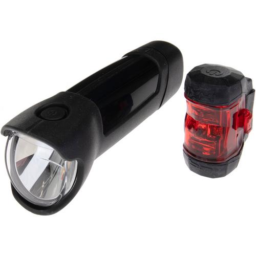 BUMM Akku-LED-Leuchten-Set "Fyre" Fahrradbeleuchtung