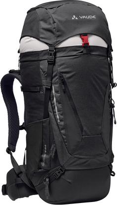 VAUDE Asymmetric 42+8, black Trekkingrucksack black