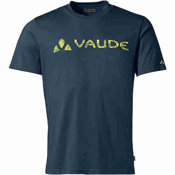 VAUDE Logo T-Shirt Herren dark sea