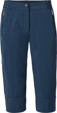 VAUDE Farley Stretch Capri III Caprihose Damen - dark sea