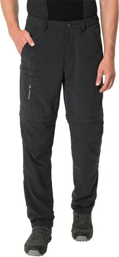 Rückansicht von VAUDE Farley ZO V Zipphose Herren black