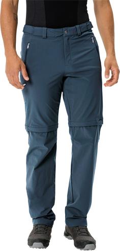 Rückansicht von VAUDE Farley III Zipphose Herren dark sea