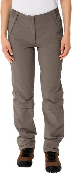 Rückansicht von VAUDE Farley Stretch Capri T-Zip III Zipphose Damen coconut