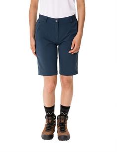 Rückansicht von VAUDE Farley Stretch III Funktionsshorts Damen dark sea