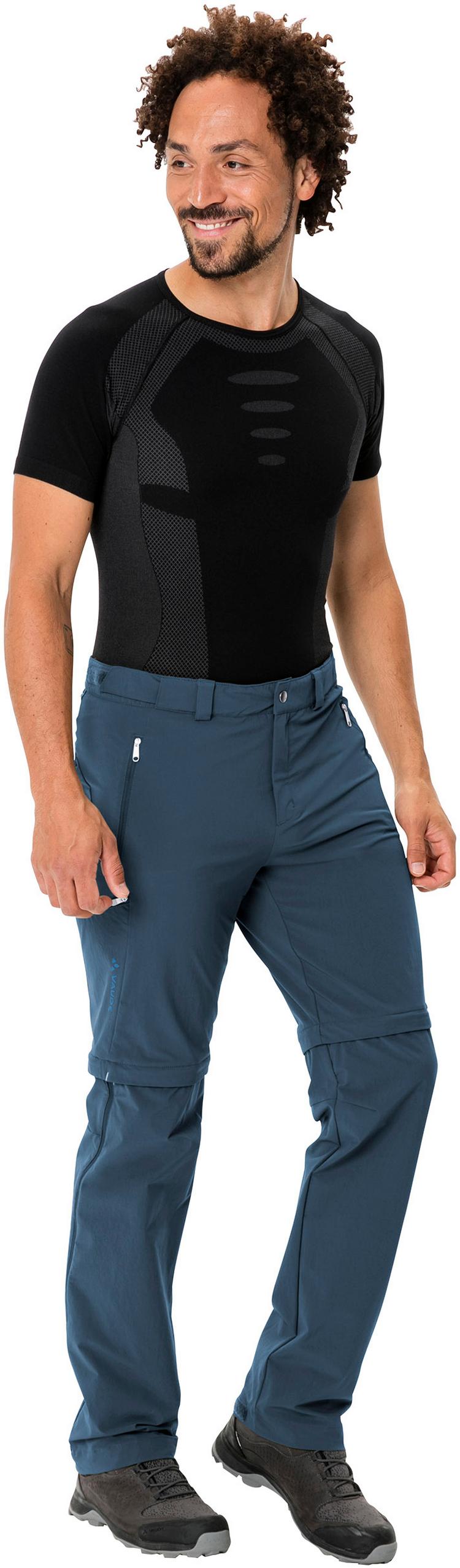 VAUDE VAUDE Farley Stretch T-ZIp III Zipphose Herren - dark sea - 4 | SportScheck