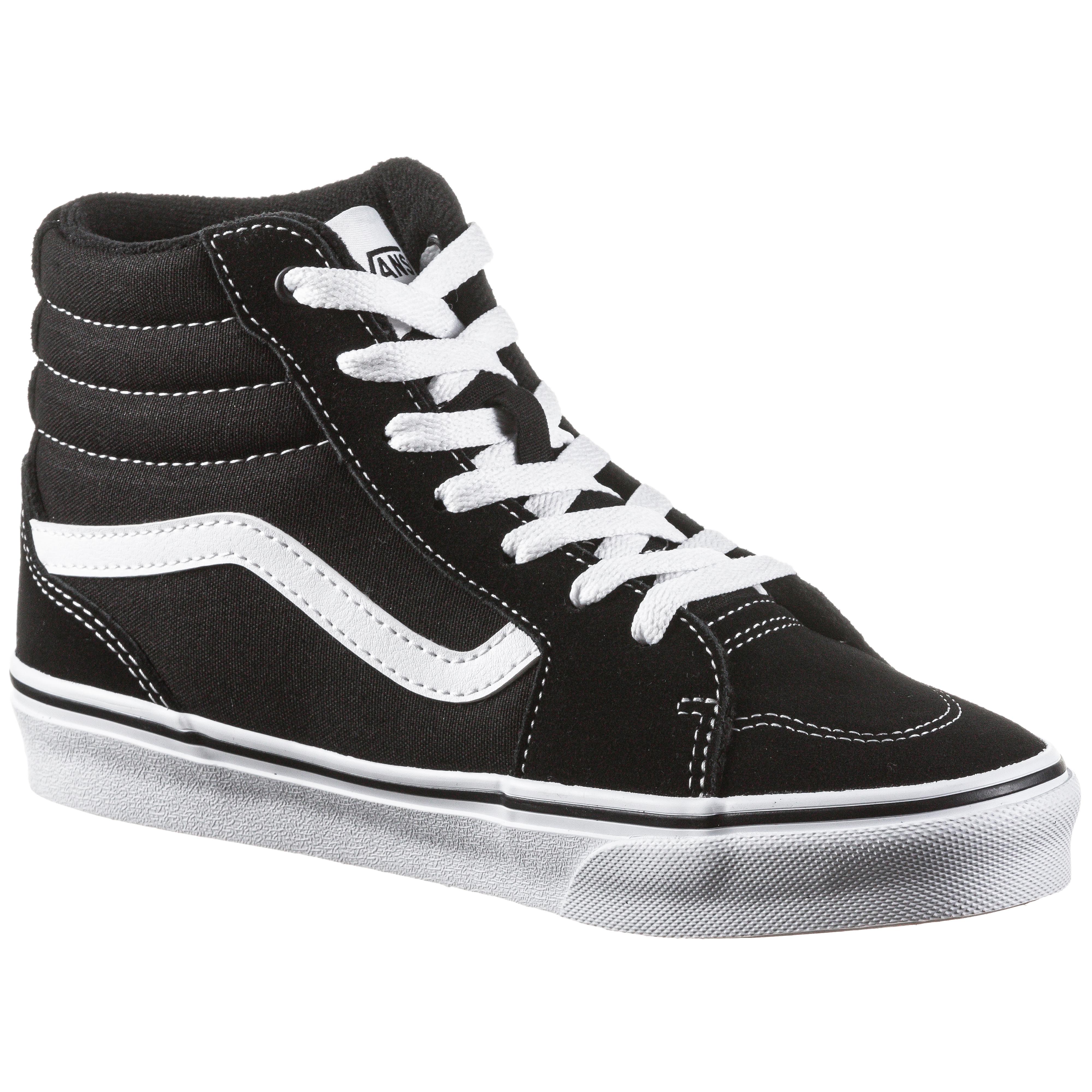 Black vans canvas online