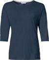VAUDE Neyland 3/4 Funktionsshirt Damen - dark sea