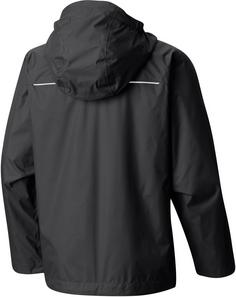 Rückansicht von Columbia WATERTIGHT Regenjacke Kinder black