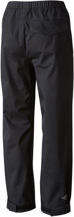 Rückansicht von Columbia TRAIL ADVENTURE Regenhose Kinder black