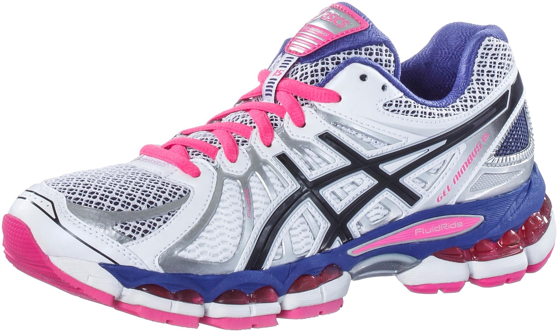 ASICS Gel Nimbus 15 W Laufschuhe Damen weiß/pink im Online Shop von  SportScheck kaufen