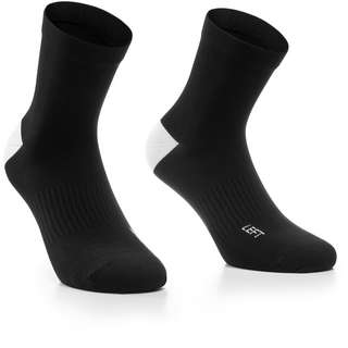 assos Essence Socks Low twin pack Fahrradsocken black series