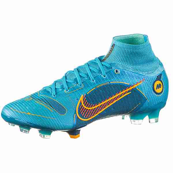 Nike SUPERFLY 8 ELITE FG Fußballschuhe Herren chlorine blue-laser im Online Shop von