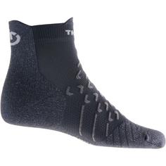 Rückansicht von Therm-ic TREKKING ULTRA COOL ANKLE Wandersocken Herren grey