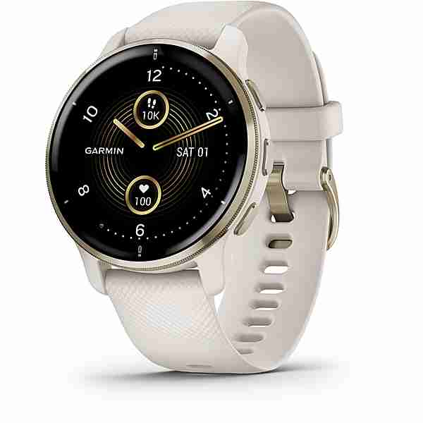 Garmin Venu 2 Plus Smartwatch white-cream
