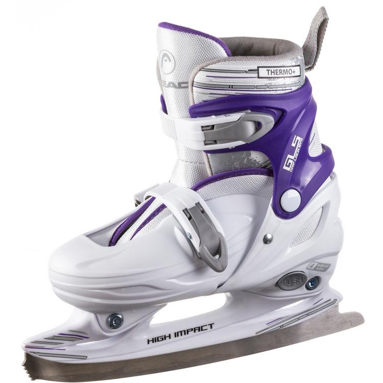 HEAD HEAD Cool Girl Schlittschuhe M&auml;dchen - white-plum - 0 | SportScheck
