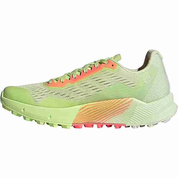 adidas AGRAVIC FLOW Trailrunning Schuhe Damen almost lime-pulse lime-turbo