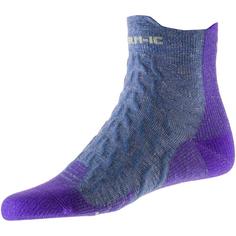 Therm-ic TREKKING ULTRA COOL LINEN ANKLE Wandersocken Damen grey-purple