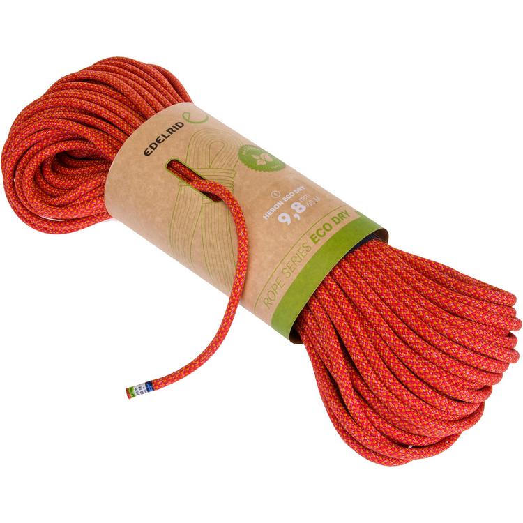 EDELRID EDELRID Heron Eco Dry 9,8 mm Kletterseil - fire - 0 | SportScheck