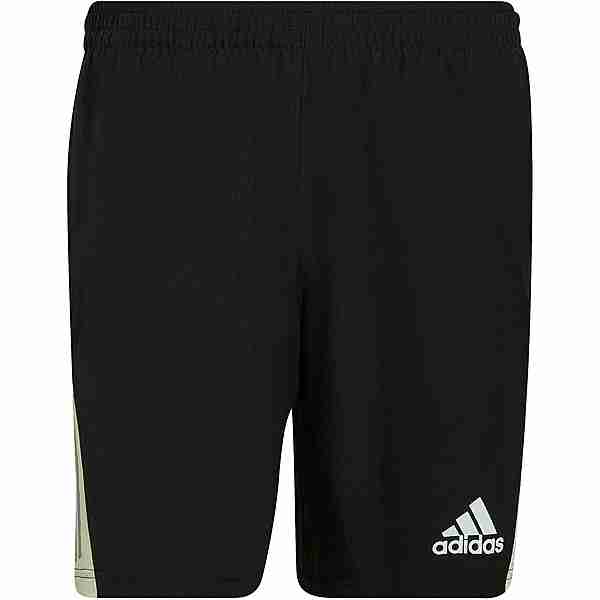 adidas Own the Running Response Laufshorts Herren black-almost lime-reflective silver