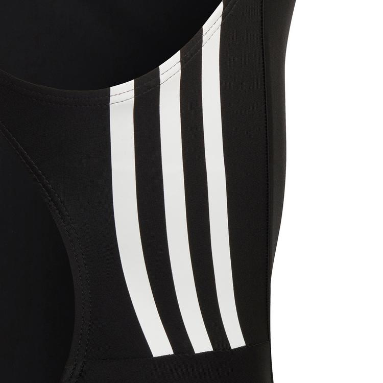 adidas adidas 3-STRIPES MID Badeanzug M&auml;dchen - black-white - 1 | SportScheck