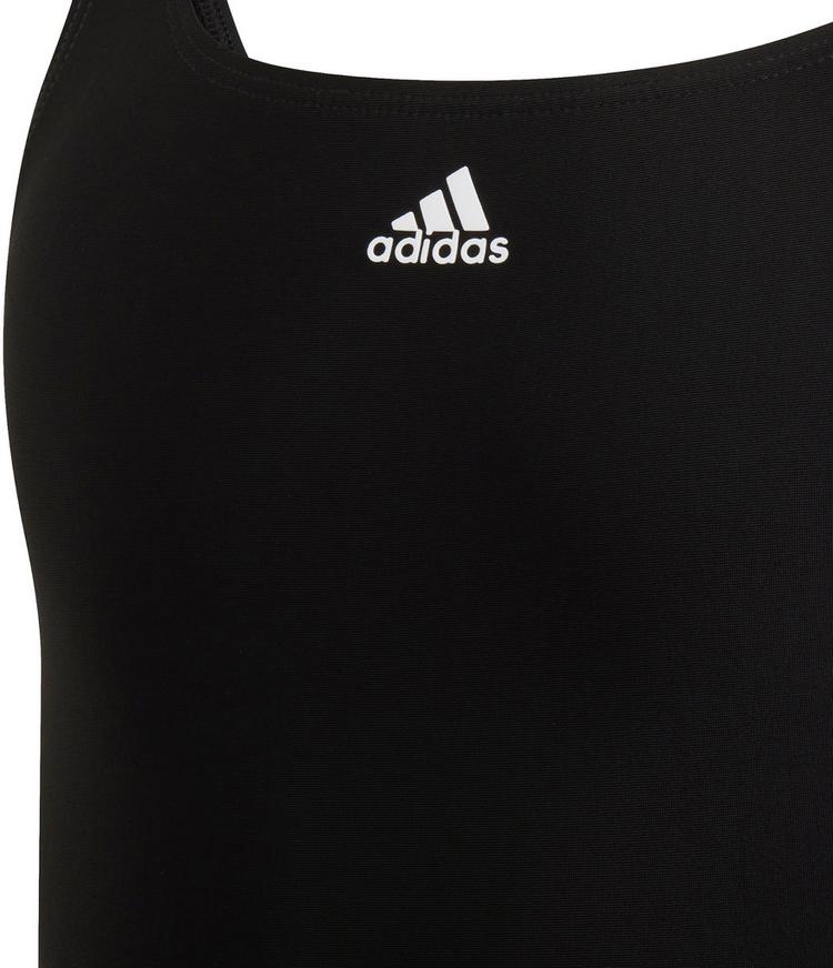 adidas adidas 3-STRIPES MID Badeanzug M&auml;dchen - black-white - 2 | SportScheck