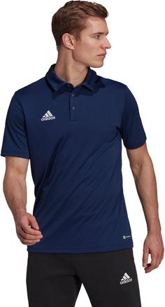 Rückansicht von adidas Entrada22 Poloshirt Herren team navy blue