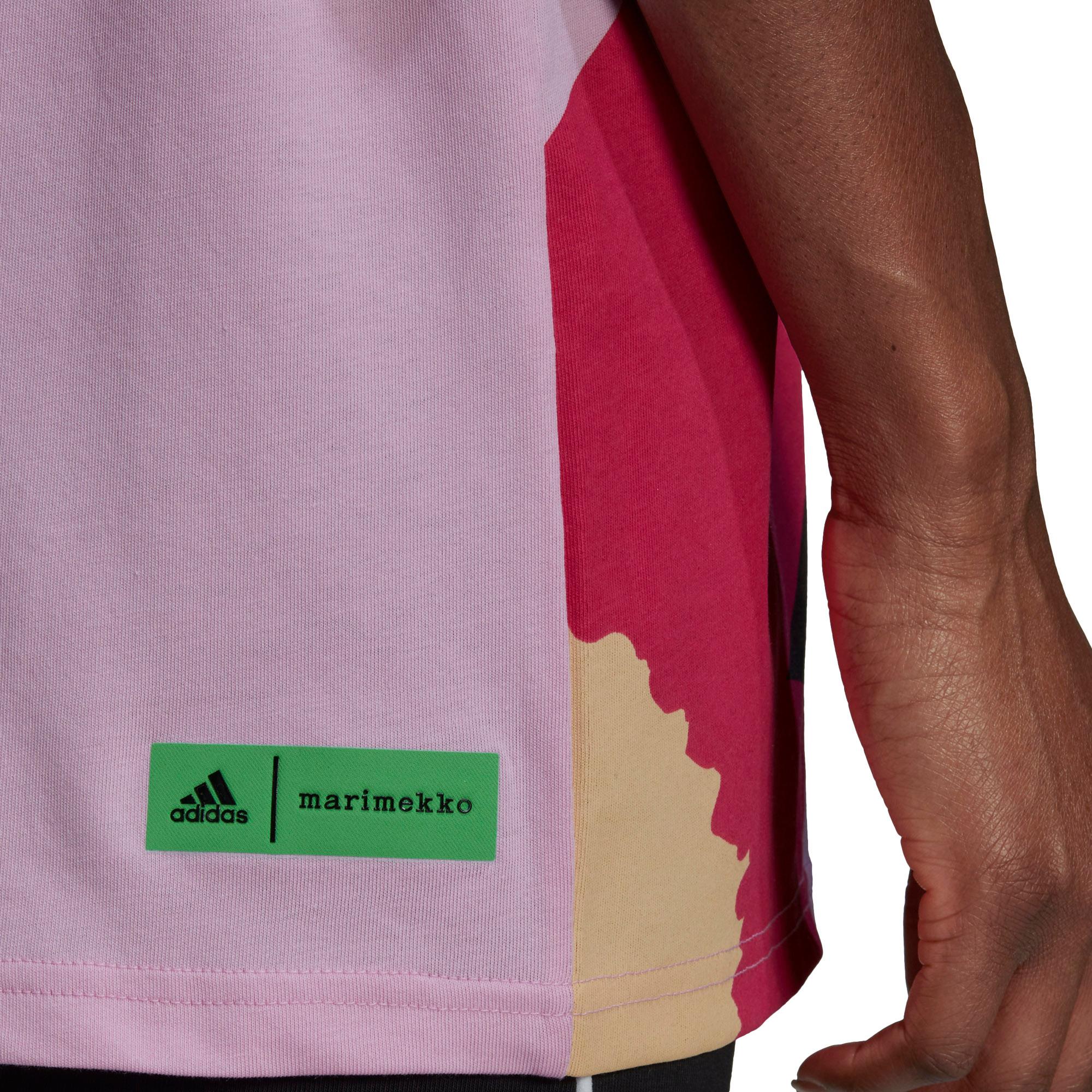 Adidas Marimekko T-Shirt Damen frost pink im Online Shop von SportScheck  kaufen