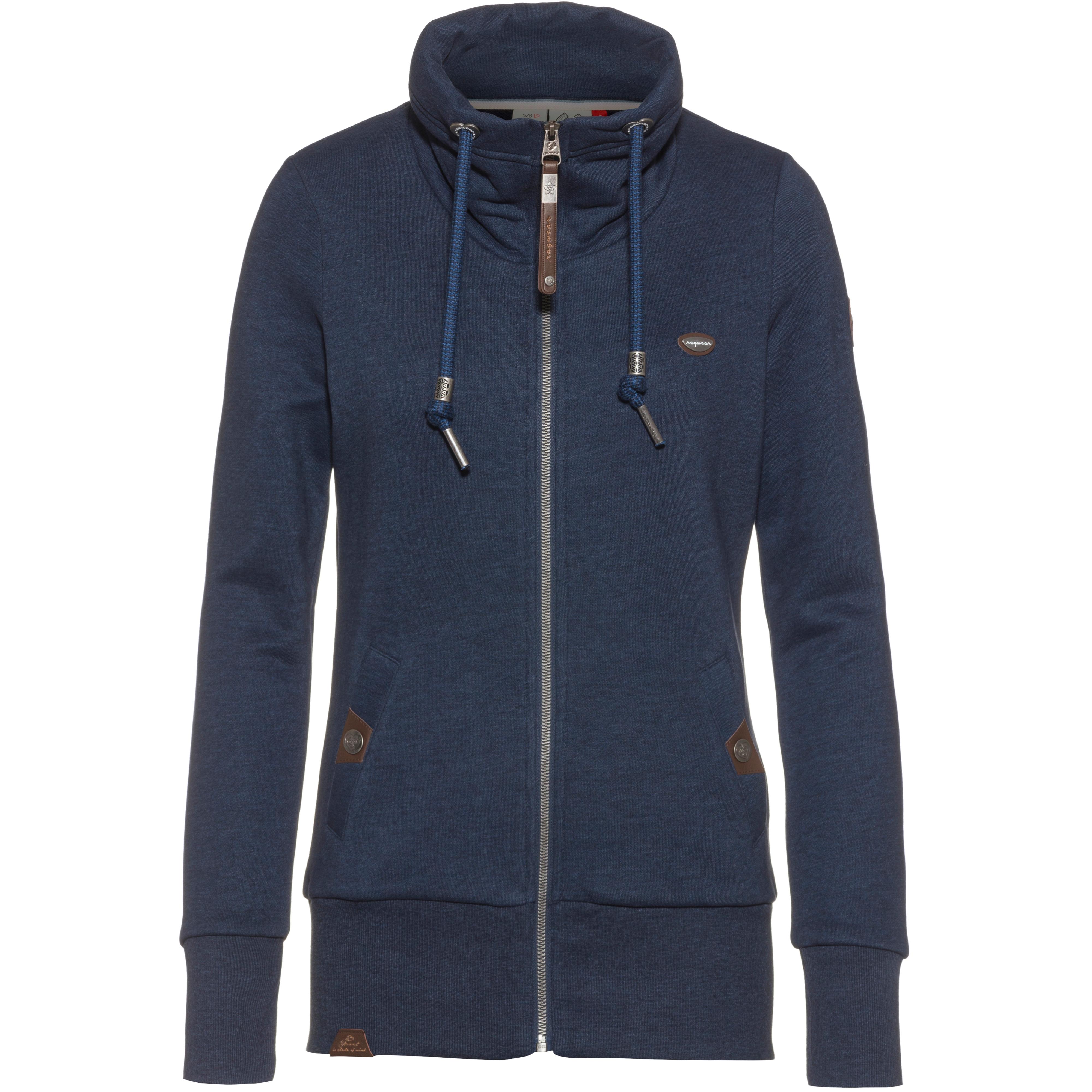 Reißverschluss Long Sweatjacke Damen Ohne Kapuze Sweatjacke Damen