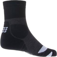 Rückansicht von CEP Merino Hiking Wandersocken Herren stonegrey-grey