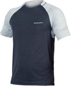 Endura SingleTrack Fahrradtrikot Herren ink blue
