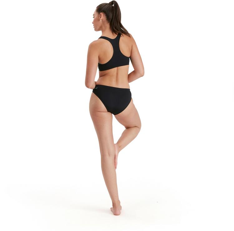 SPEEDO SPEEDO Placement Bikini Set Damen - black-tile-atomic lime - 4 | SportScheck