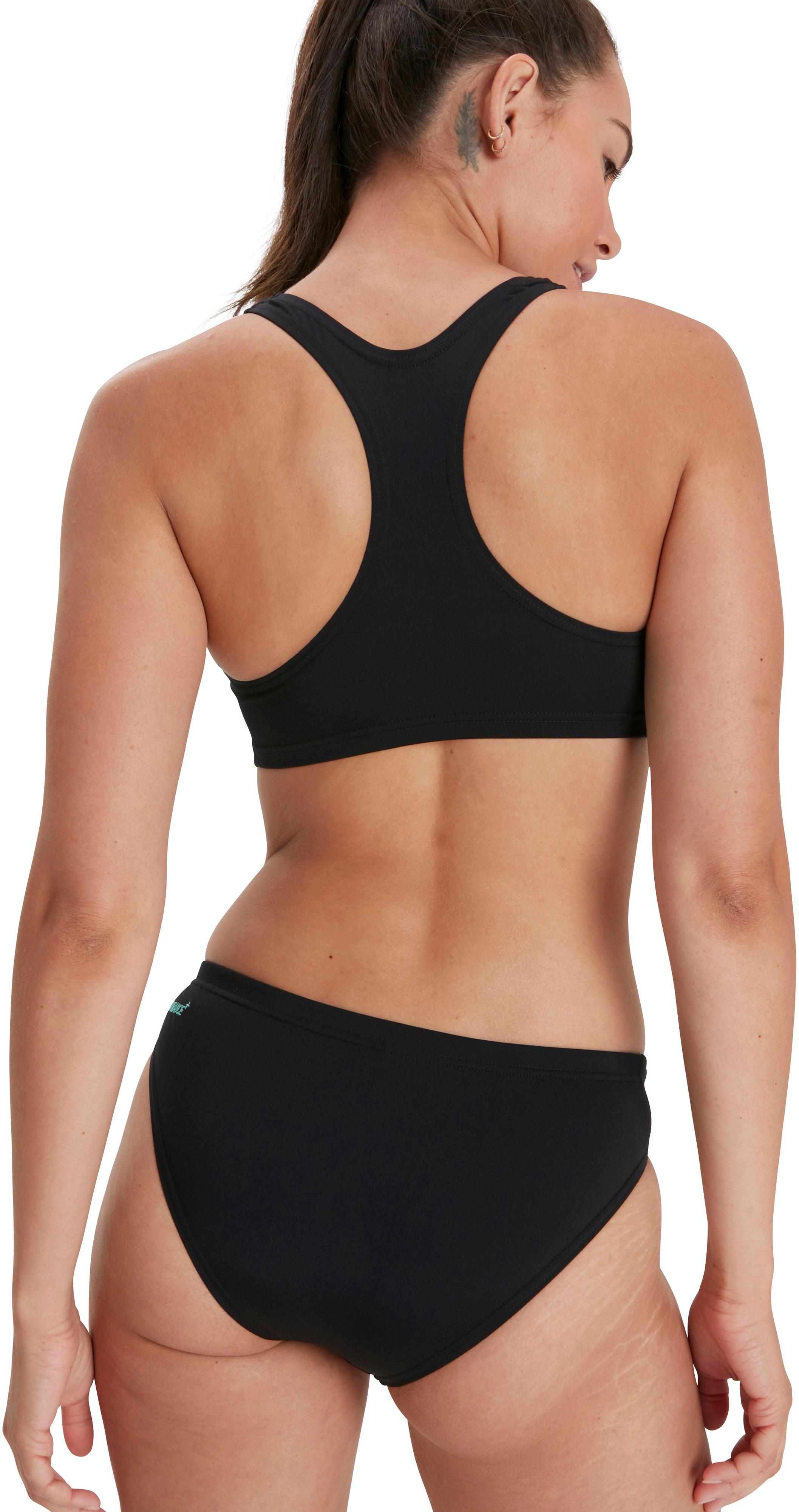SPEEDO Placement Bikini Set Damen black-tile-atomic lime im Online Shop von  SportScheck kaufen