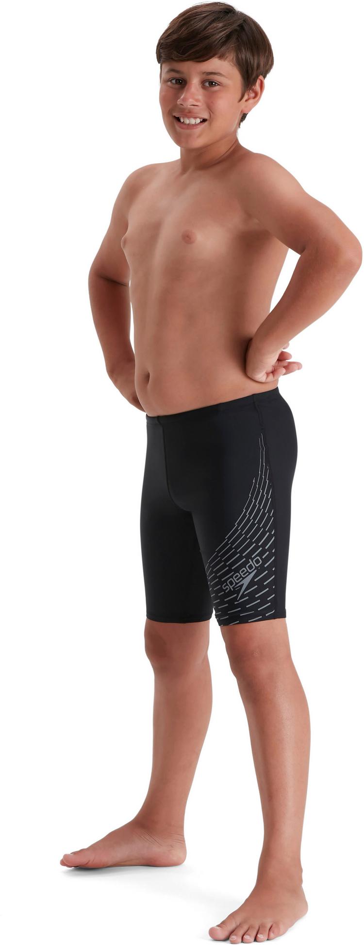 SPEEDO SPEEDO MEDLEY LOGO Badehose Jungen - black-ardesia - 4 | SportScheck