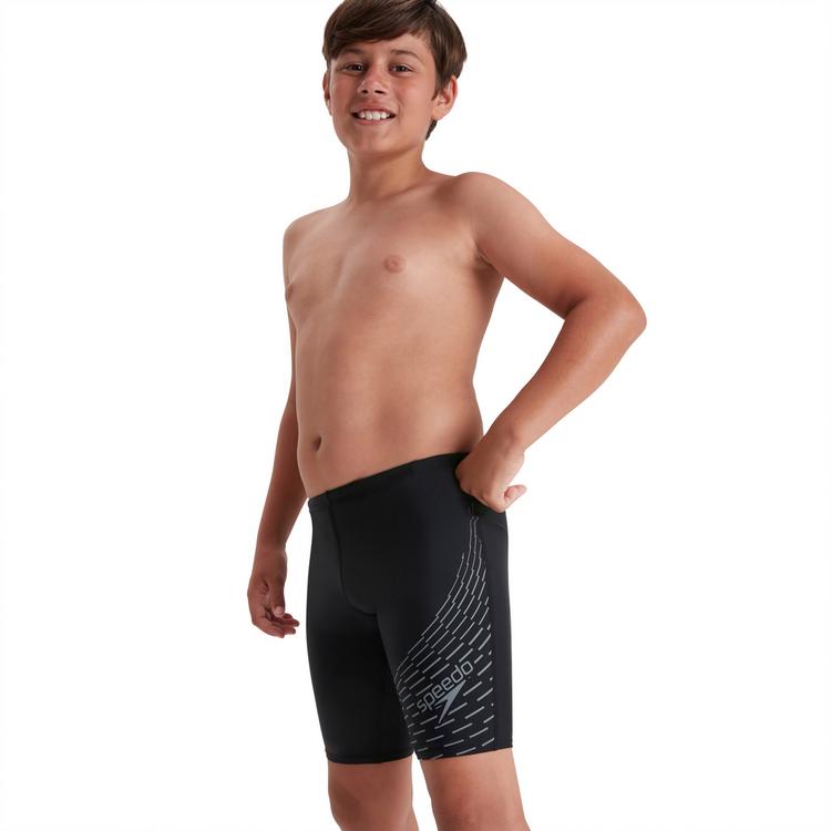 SPEEDO SPEEDO MEDLEY LOGO Badehose Jungen - black-ardesia - 5 | SportScheck