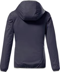 Rückansicht von KILLTEC Softshelljacke Kinder blue anthracite