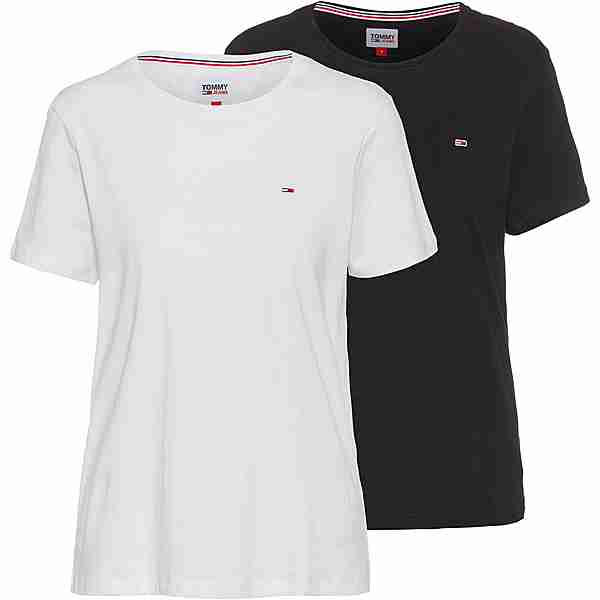Tommy Hilfiger Shirt Doppelpack Damen white-black