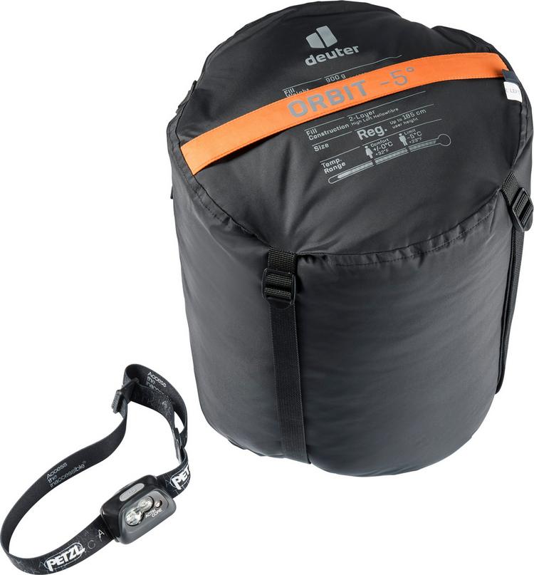 Deuter Deuter Orbit -5&deg; REG Kunstfaserschlafsack - mandarine-ink - 0 | SportScheck