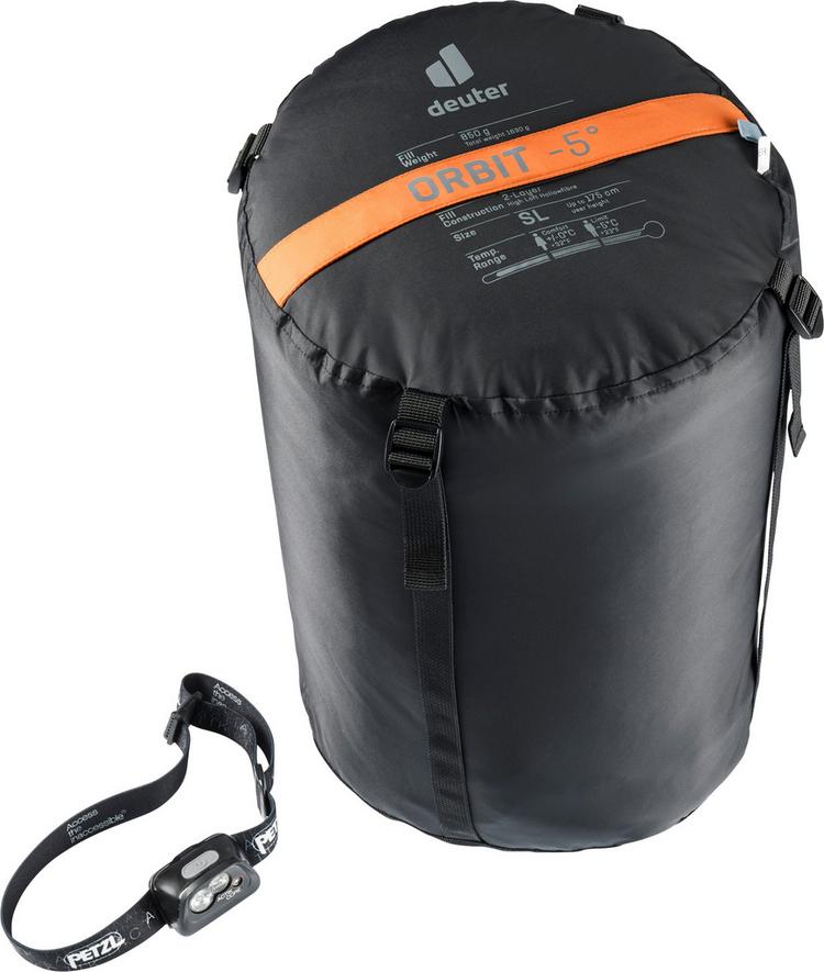 Deuter Deuter Orbit -5&deg; SL Kunstfaserschlafsack Damen - mandarine-slateblue - 3 | SportScheck