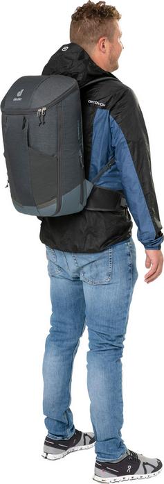 Rückansicht von Deuter Rotsoord 25+5 Fahrradrucksack Herren graphite-shale