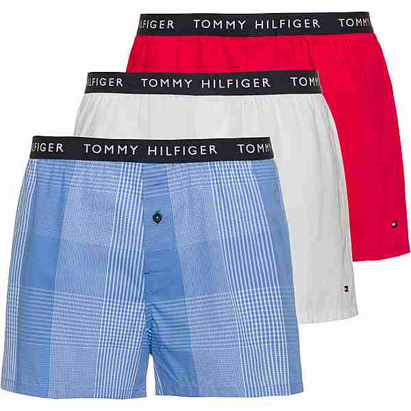 Tommy Hilfiger Boxershorts Herren white-primary red-grid plaid