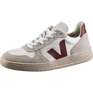 VEJA V-10 Sneaker Herren white-natural-marsala