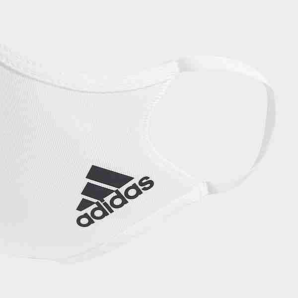 adidas Face Cover 3er-Pack XS/S Schal Herren White / White / White