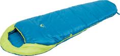 McKinley JR. ACTIVE 5 IDE I Kunstfaserschlafsack Kinder bluepetrol-greenlime