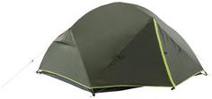 Rückansicht von McKinley Trekking-Zelt ESCAPE 40.3 Kuppelzelt dunkelgrün