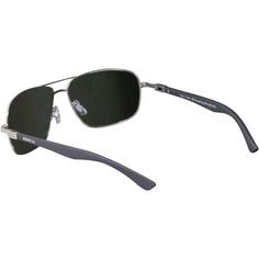 Rückansicht von Route 66 Sonnenbrille matt silver-green