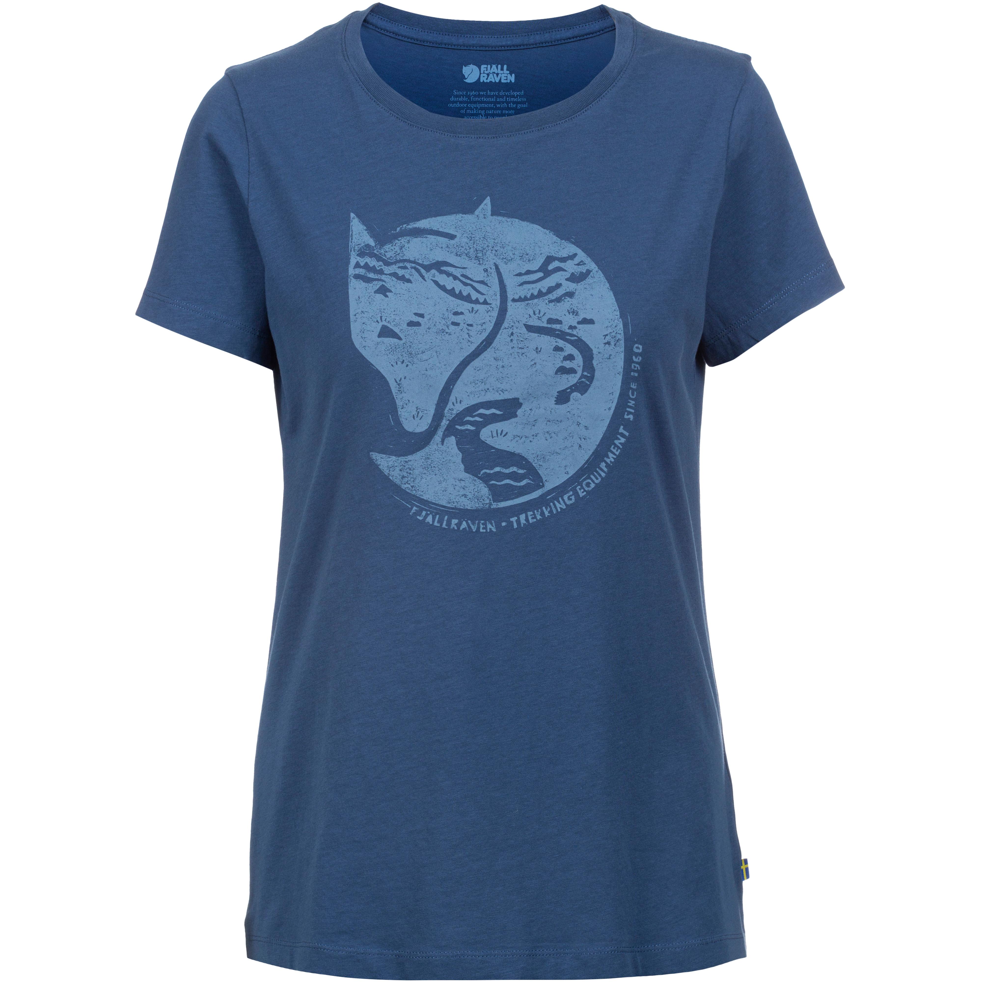 Image of FJÄLLRÄVEN Arctic Fox Print T-Shirt Damen