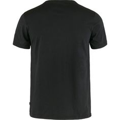 Rückansicht von FJÄLLRÄVEN Logo T-Shirt Herren black